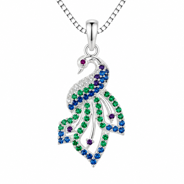 Royal Peacock Pendant